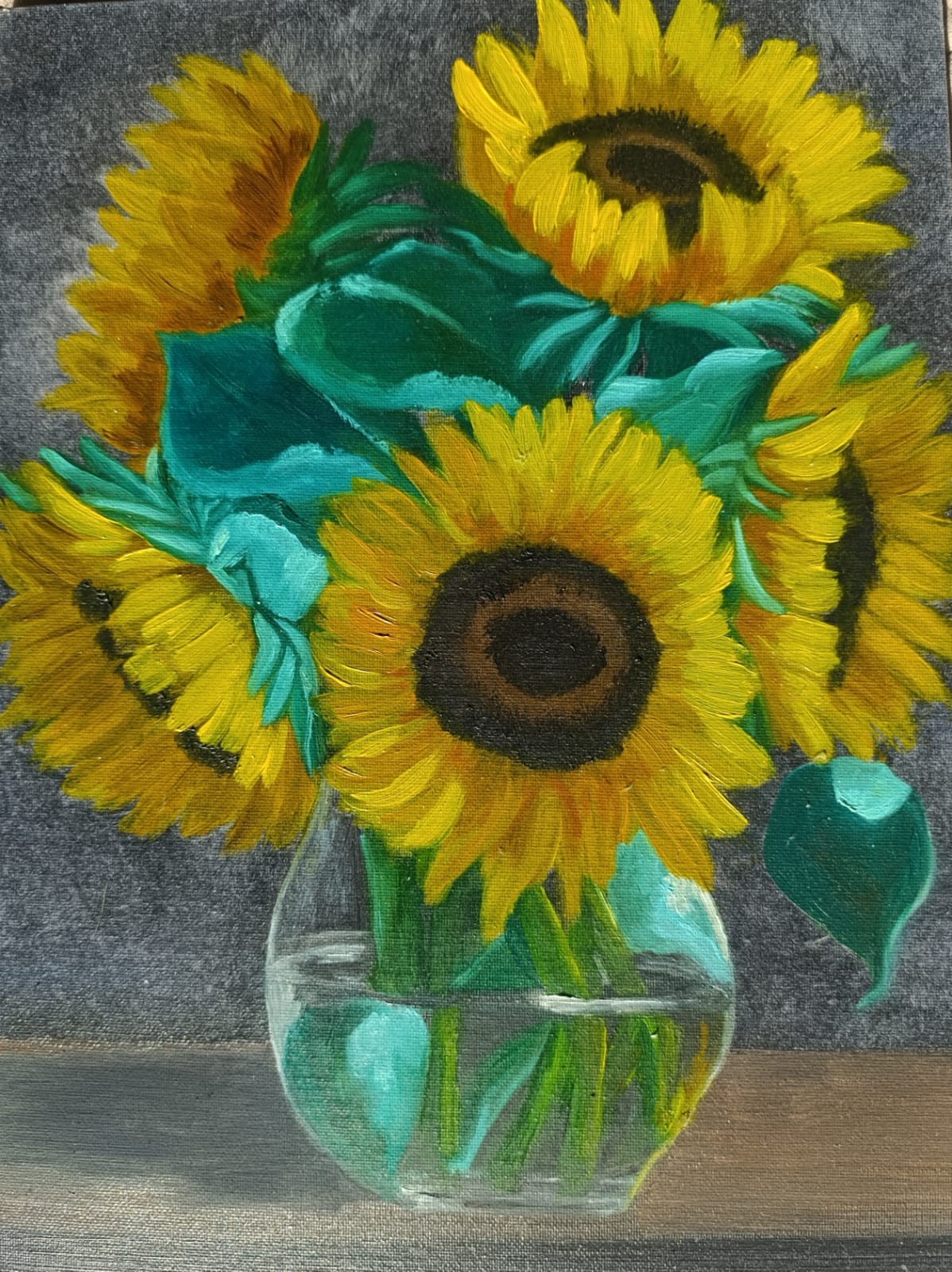 Серия подсолнухи № 1