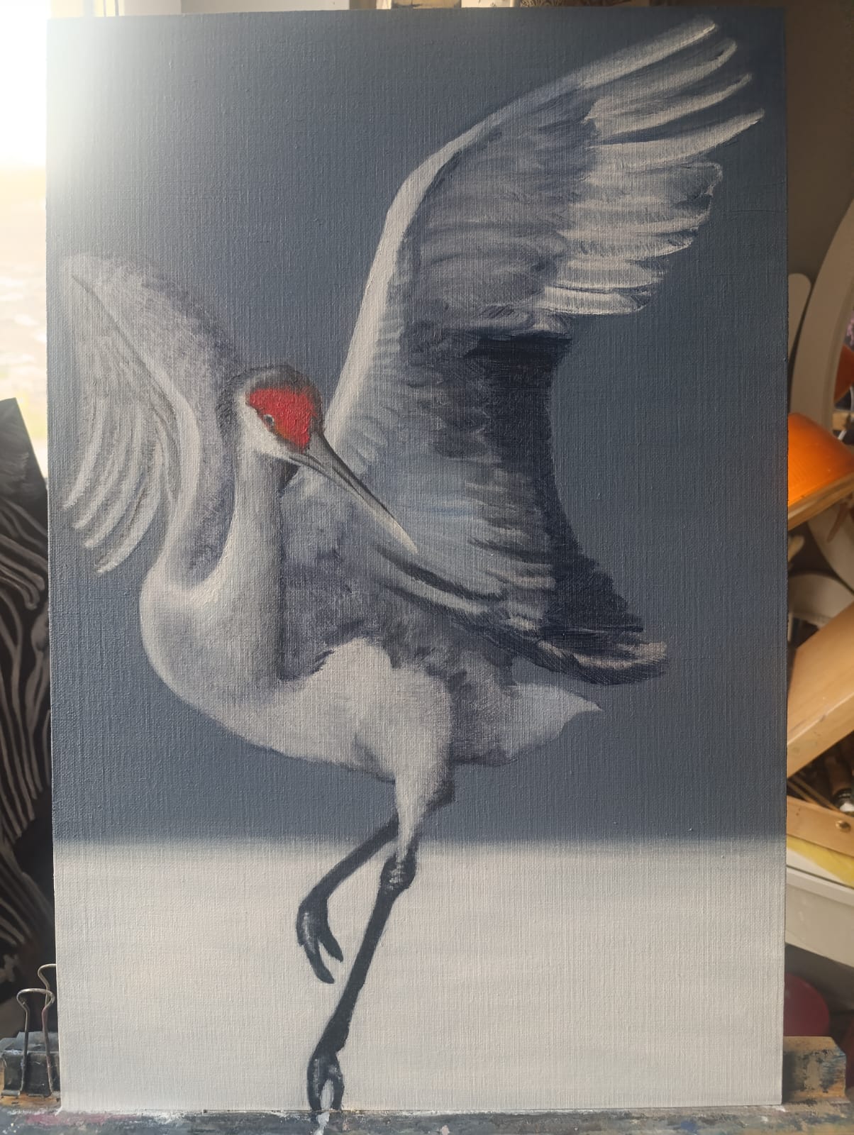 Серия журавль № 1